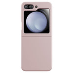 KALEBOL KLB-YTGJ002 For Samsung Galaxy Z Flip 5G Case Solid Color Liquid Silicone+PC Phone Cover