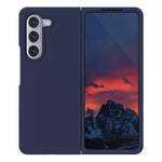 KALEBOL KLB-YTGJ002 For Samsung Galaxy Z Fold5 5G Case Solid Color Liquid Silicone+PC Phone Cover