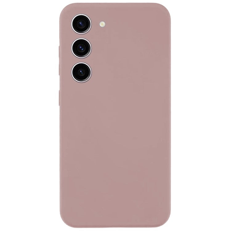 KALEBOL KLB-YTGJ002 For Samsung Galaxy S23+ Case Solid Color Liquid Silicone+PC Phone Cover