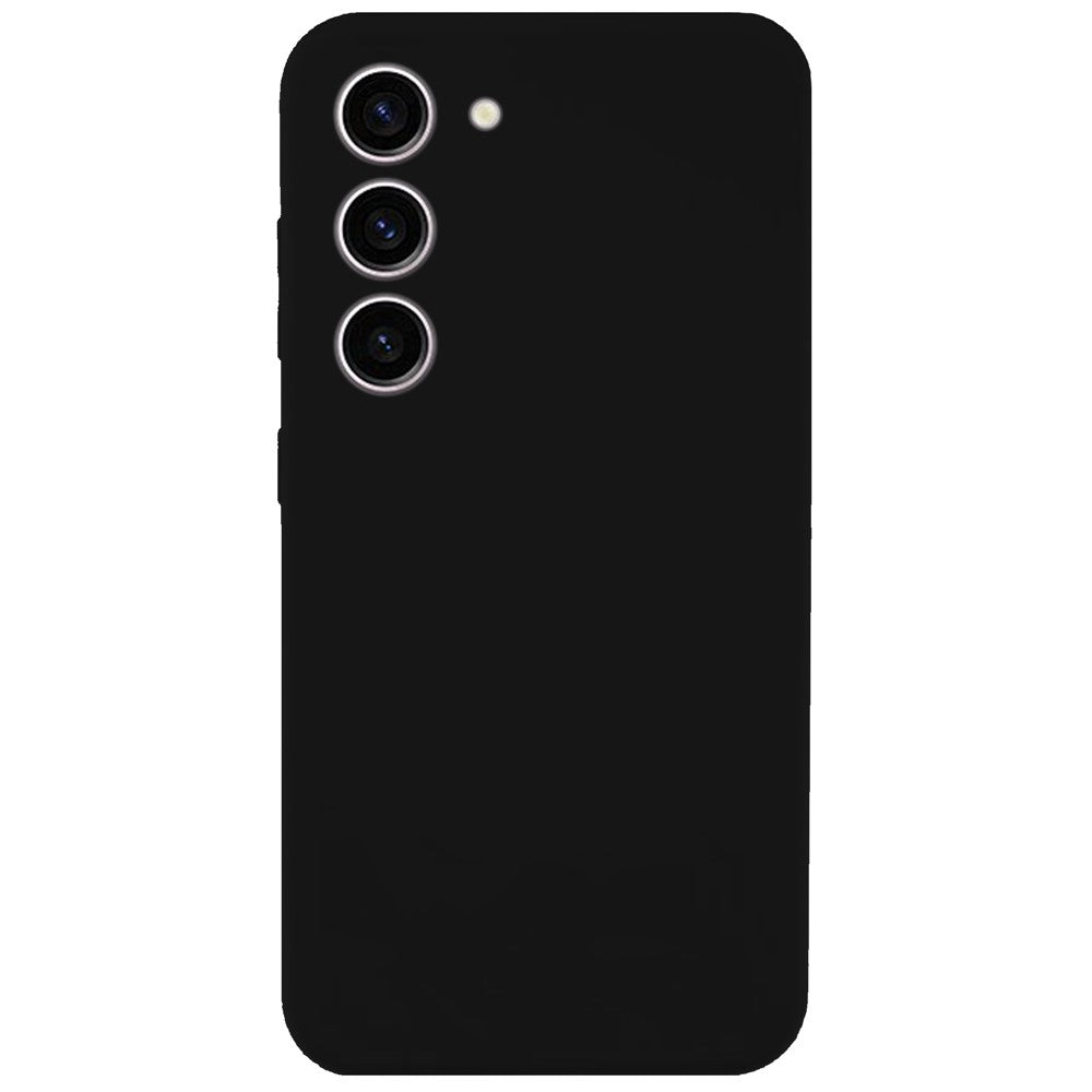 KALEBOL KLB-YTGJ002 For Samsung Galaxy S23+ Case Solid Color Liquid Silicone+PC Phone Cover