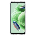 KALEBOL KLB-TPU007 För Xiaomi Redmi Note 12 Pro 5G Skal 1.5mm TPU Transparent Fallskyddande mobilskal