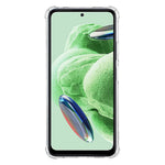 KALEBOL KLB-TPU007 För Xiaomi Redmi Note 12 4G Skal 1.5mm TPU Transparent Fallskyddande mobilskal