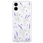 For Samsung Galaxy A06 4G Case TPU Flower Printing Pattern Air Cushion Design Protective Cover