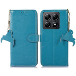 For Xiaomi 14T Pro Case RFID Blocking Litchi Texture Genuine Cow Leather Phone Cover