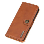 KHAZNEH For Xiaomi 14T Pro Wallet Case Cowhide Texture Leather Flip Phone Cover
