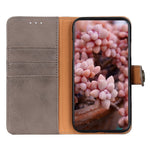 KHAZNEH For Xiaomi 14T Wallet Case Cowhide Texture Leather Flip Phone Cover