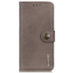 KHAZNEH For Xiaomi 14T Wallet Case Cowhide Texture Leather Flip Phone Cover
