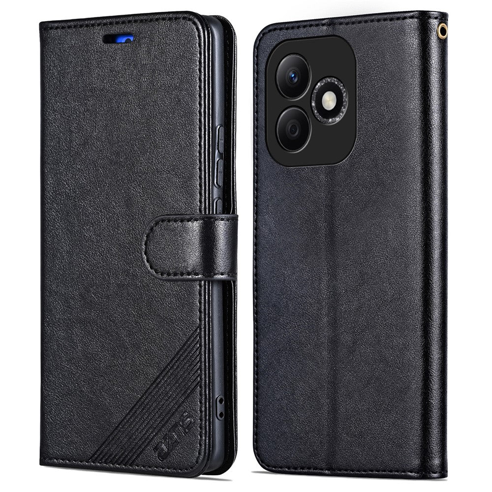 AZNS For Honor X60i 5G Case Anti-Scratch PU Leather Stand Wallet Phone Cover