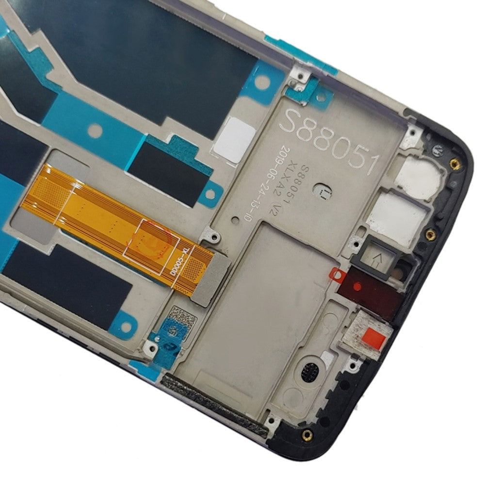 For Realme C1 Grade S OEM LCD Screen and Digitizer Assembly + Frame Replacement Part (without Logo)