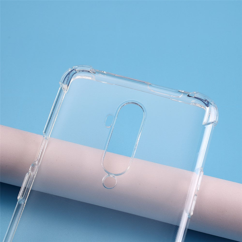 Storköp för OnePlus 7T Pro / 7 Pro genomskinligt mobilskal med förstärkta hörn i TPU (exakt utskärning)