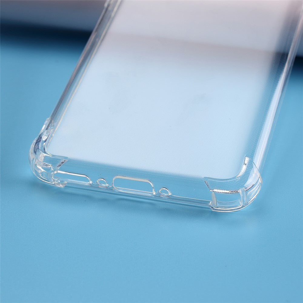 Storköp för OnePlus 7T Pro / 7 Pro genomskinligt mobilskal med förstärkta hörn i TPU (exakt utskärning)
