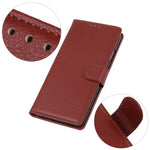 For Xiaomi 14T Pro Wallet Case PU Leather Phone Cover Litchi Texture