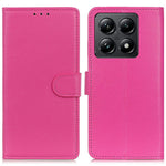 For Xiaomi 14T Pro Wallet Case PU Leather Phone Cover Litchi Texture