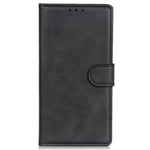 Xiaomi 14T Pro stativplånboksfodral i kohudtexturerat läderfodral