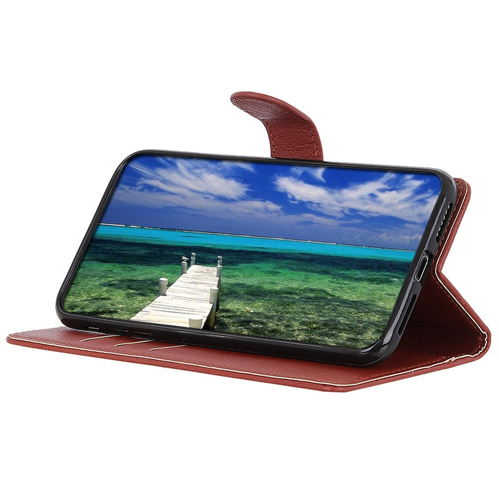 For Xiaomi 14T Wallet Case PU Leather Phone Cover Litchi Texture