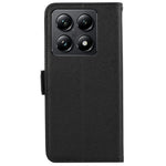 ABEEL For Xiaomi 14T Case Litchi Texture Leather RFID Blocking Phone Cover