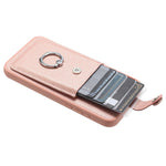For Samsung Galaxy S23+ Case Drawing Type Card Slots Litchi Texture Leather Back Cover with Ring Kickstand
