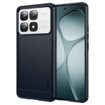 MOFI JK TPU Series-1 För Xiaomi 14T Pro / 14T Skal Kolfiberstruktur Mjukt TPU mobilskal
