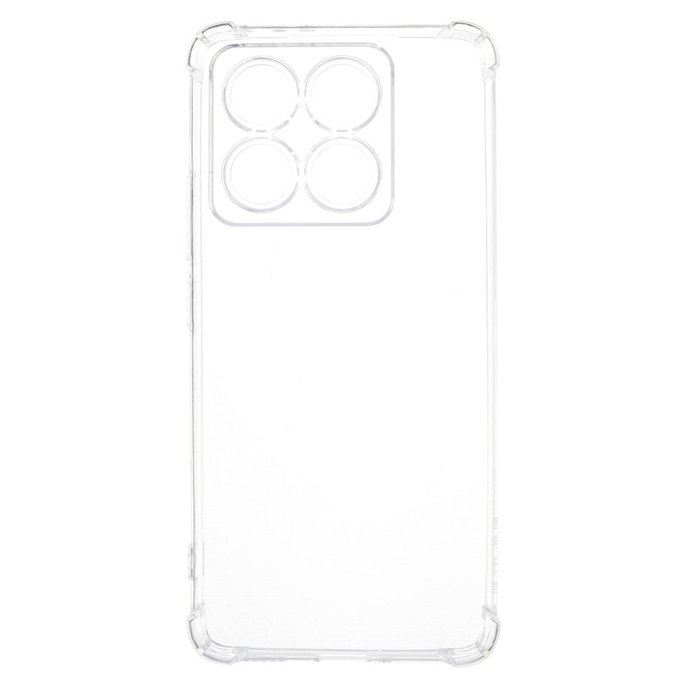For Xiaomi 14T Phone Case Thicken Four Corner Clear TPU Cover