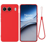 OnePlus Nord 4 Skal Flytande Silikon Reptåligt mobilfodral med Handrem