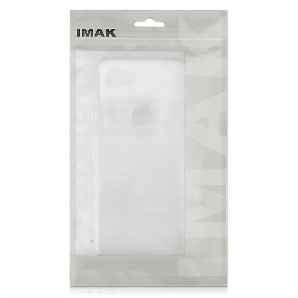 IMAK UX-4 Series for Samsung Galaxy S21 5G / 4G Case Straight Frame Four Corner Shockproof Clear TPU Cover
