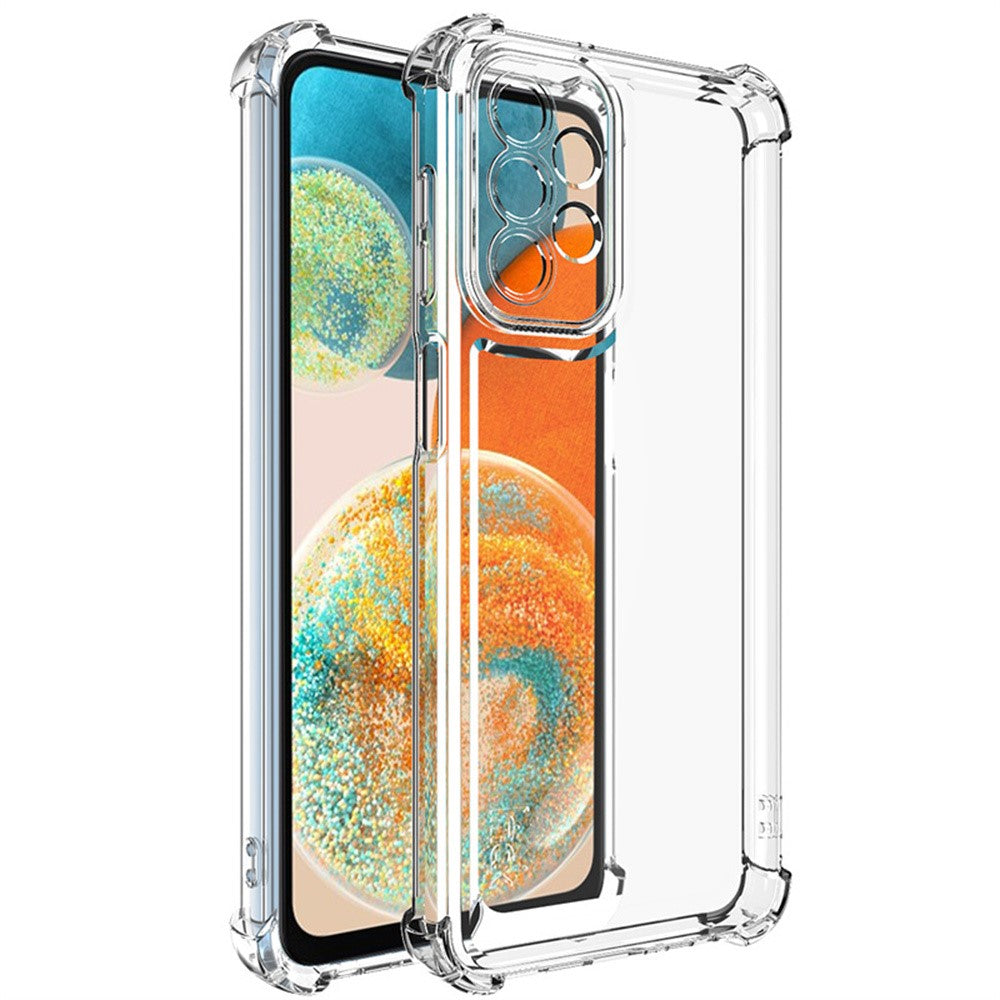 IMAK UX-4 Series for Samsung Galaxy A23 4G / A23 5G (Global Version) Case Straight Frame Four Corner Shockproof Clear TPU Cover