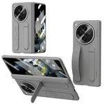 Oppo Find N3-cover med stativ og armbånd, PC-mobilbeskyttelse med hærdet glasfilm