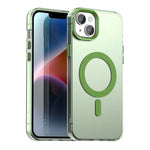Candy Series For iPhone 15 Case Compatible with MagSafe PC+TPU+PET Anti-Drop Phone Cover