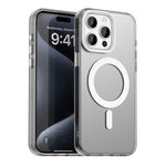 Candy Series For iPhone 15 Pro Case Compatible with MagSafe PC+TPU+PET Anti-Drop Phone Cover