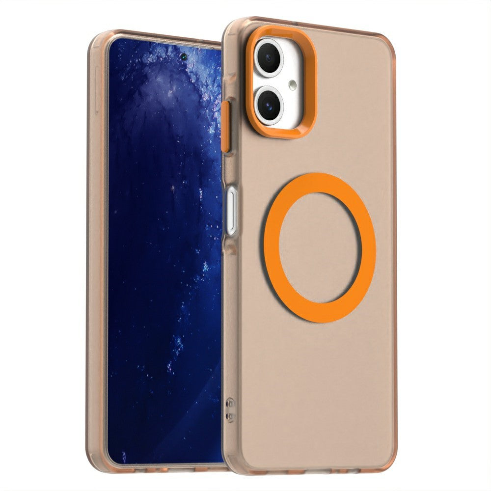 Candy Series For Samsung Galaxy A06 4G Magnetic Case PC+TPU+PET Anti-Drop Phone Cover