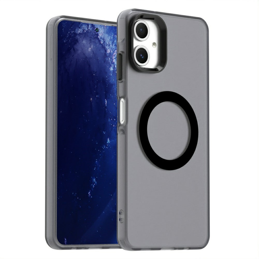 Candy Series For Samsung Galaxy A06 4G Magnetic Case PC+TPU+PET Anti-Drop Phone Cover