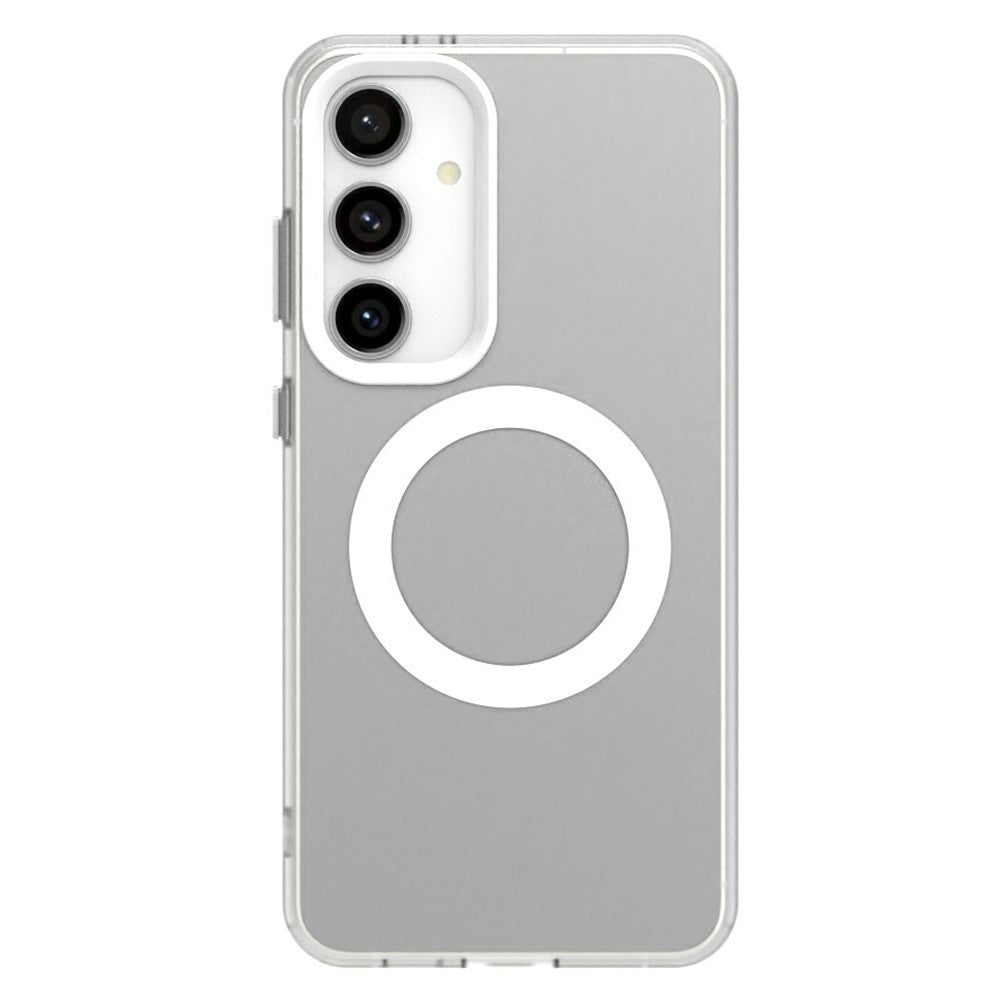 Candy Series For Samsung Galaxy S25 / S24 Magnetic Case PC+TPU+PET Anti-Drop Phone Cover