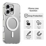 Candy Series For iPhone 16 Pro Case Compatible with MagSafe PC+TPU+PET Anti-Drop Phone Cover