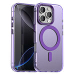 Candy Series For iPhone 16 Pro Max Case Compatible with MagSafe PC+TPU+PET Anti-Drop Phone Cover