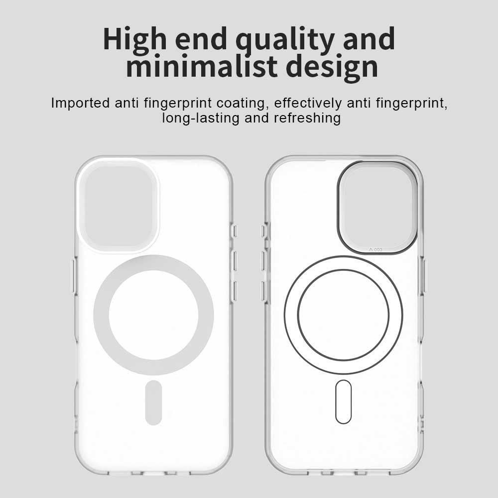 Candy Series For iPhone 16 Case Compatible with MagSafe PC+TPU+PET Anti-Drop Phone Cover