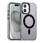 Candy Series For iPhone 16 Case Compatible with MagSafe PC+TPU+PET Anti-Drop Phone Cover