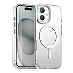 Candy Series Til iPhone 16 Plus Cover Kompatibel med MagSafe PC+TPU+PET Anti-Drop Telefoncover