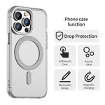 Candy Series For iPhone 13 Pro Max Case Compatible with MagSafe PC+TPU+PET Anti-Drop Phone Cover