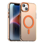 Candy Series til iPhone 15 Plus / 14 Plus Cover Kompatibel med MagSafe PC+TPU+PET Anti-Drop Telefoncover