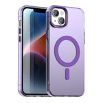 Candy Series til iPhone 15 Plus / 14 Plus Cover Kompatibel med MagSafe PC+TPU+PET Anti-Drop Telefoncover