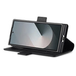 LC.IMEEKE L1 til Samsung Galaxy Z Fold5 5G Stativ Etui Tekstur PU Læder Pung Telefoncover