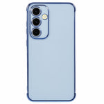 Samsung Galaxy A14 4G / 5G-cover med galvaniseret ramme og blødt TPU-foder