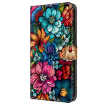 Til Samsung Galaxy A16 5G / A16 4G Cover Mønstertrykt beskyttende cover TPU+PU læder flip telefoncover
