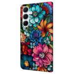Til Samsung Galaxy A16 5G / A16 4G Cover Mønstertrykt beskyttende cover TPU+PU læder flip telefoncover