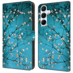 Til Samsung Galaxy A16 5G / A16 4G Cover Mønstertrykt beskyttende cover TPU+PU læder flip telefoncover