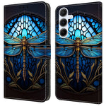 Til Samsung Galaxy A16 5G / A16 4G Cover Mønstertrykt beskyttende cover TPU+PU læder flip telefoncover