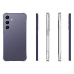 For Samsung Galaxy S25+ TPU Phone Case Non-Slip Transparent Mobile Phone Cover