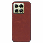 For Xiaomi 14T Pro Case Retro Leather Coated PC+TPU Phone Cover