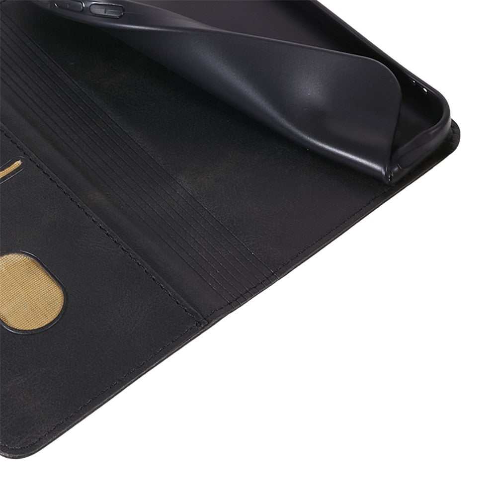 For Xiaomi 14T Case Strong Magnetic PU Leather Phone Cover Calf Texture