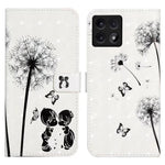 For Xiaomi 14T Case 3D Creative Pattern PU Leather Stand Phone Cover